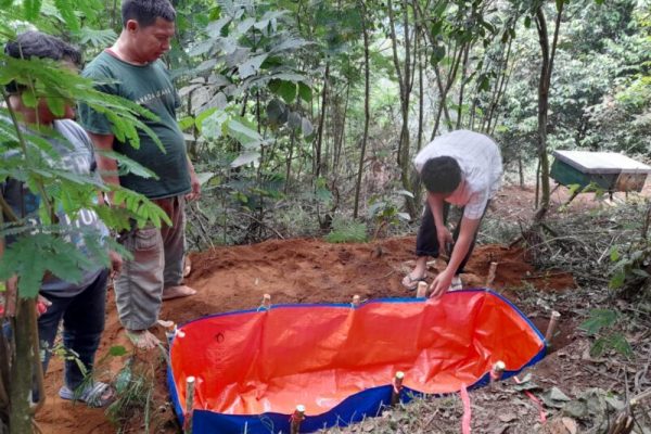 pembuatan kolam ikan