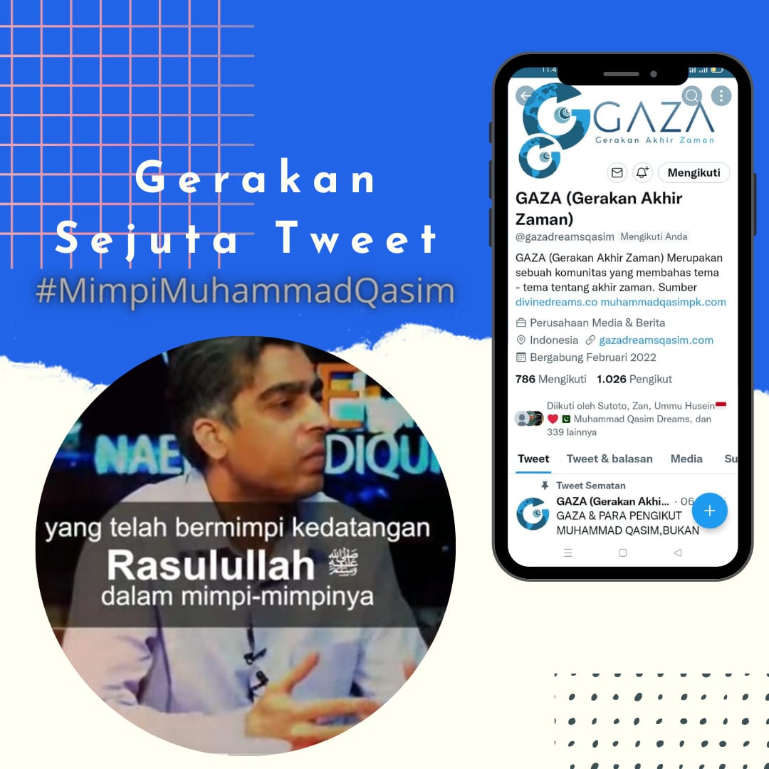 Gerakan Sejuta Tweet #MimpiMuhammadQasim