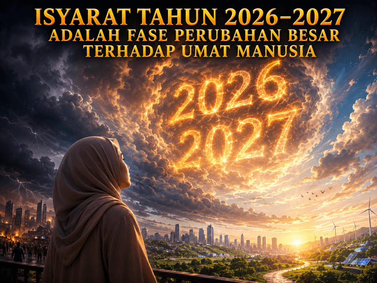 Isyarat Tahun 2026-2027 adalah Fase Perubahan Besar terhadap Umat Manusia