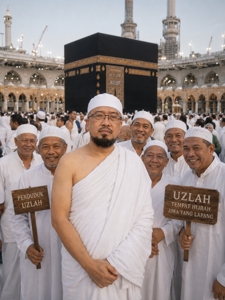 kang Diki Mengajak Orang Gaza Pergi ke Mekah
