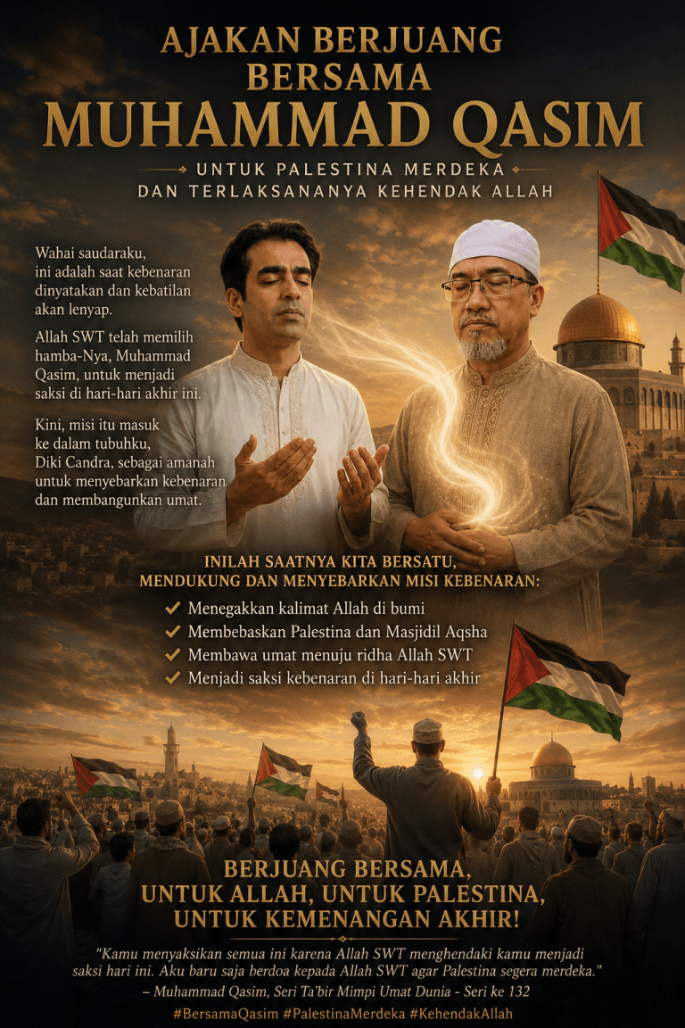 Panggilan Jihad Spiritual: dimana kang Diki Candra sebagai Penghubung ke Figur Pembawa Misi (Muhammad Qasim)