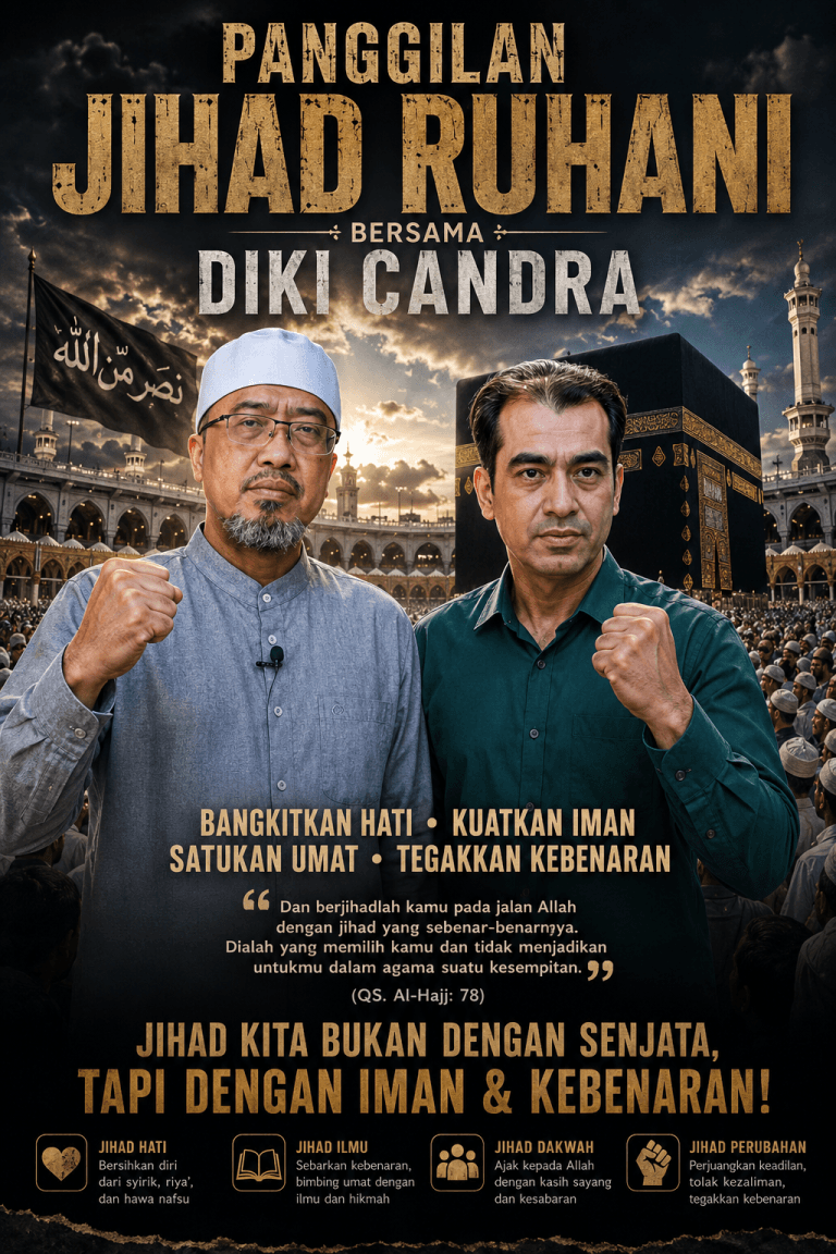 panggilan Jihad Ruhani Akhir Zaman yang di Pimpin Oleh kang Diki Candra