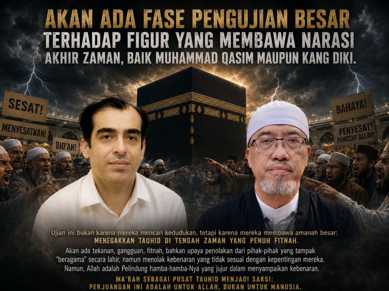 Akan ada Fase Pengujian Besar terhadap Figur yang Membawa Narasi Akhir Zaman, baik Muhammad Qasim maupun Kang Diki